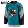 Lasten NHL San Jose Sharks Pelipaita 2025-26 Fanatics Premium William Eklund Alternate Teal